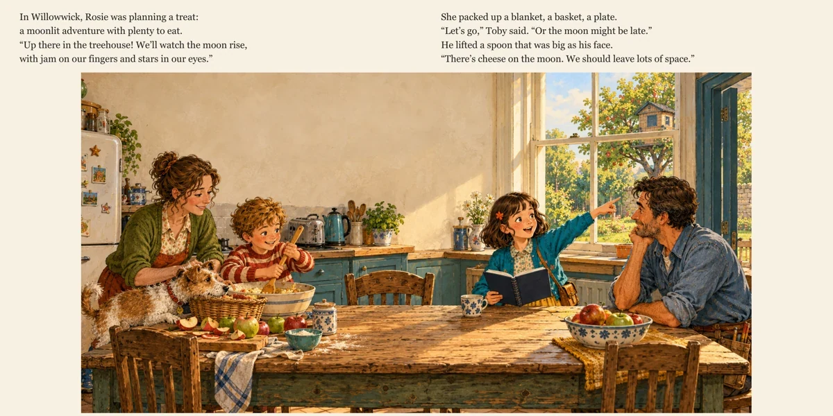 Opening excerpt from When Mum and Dad Said No. Choose “Read the words” above for larger text.